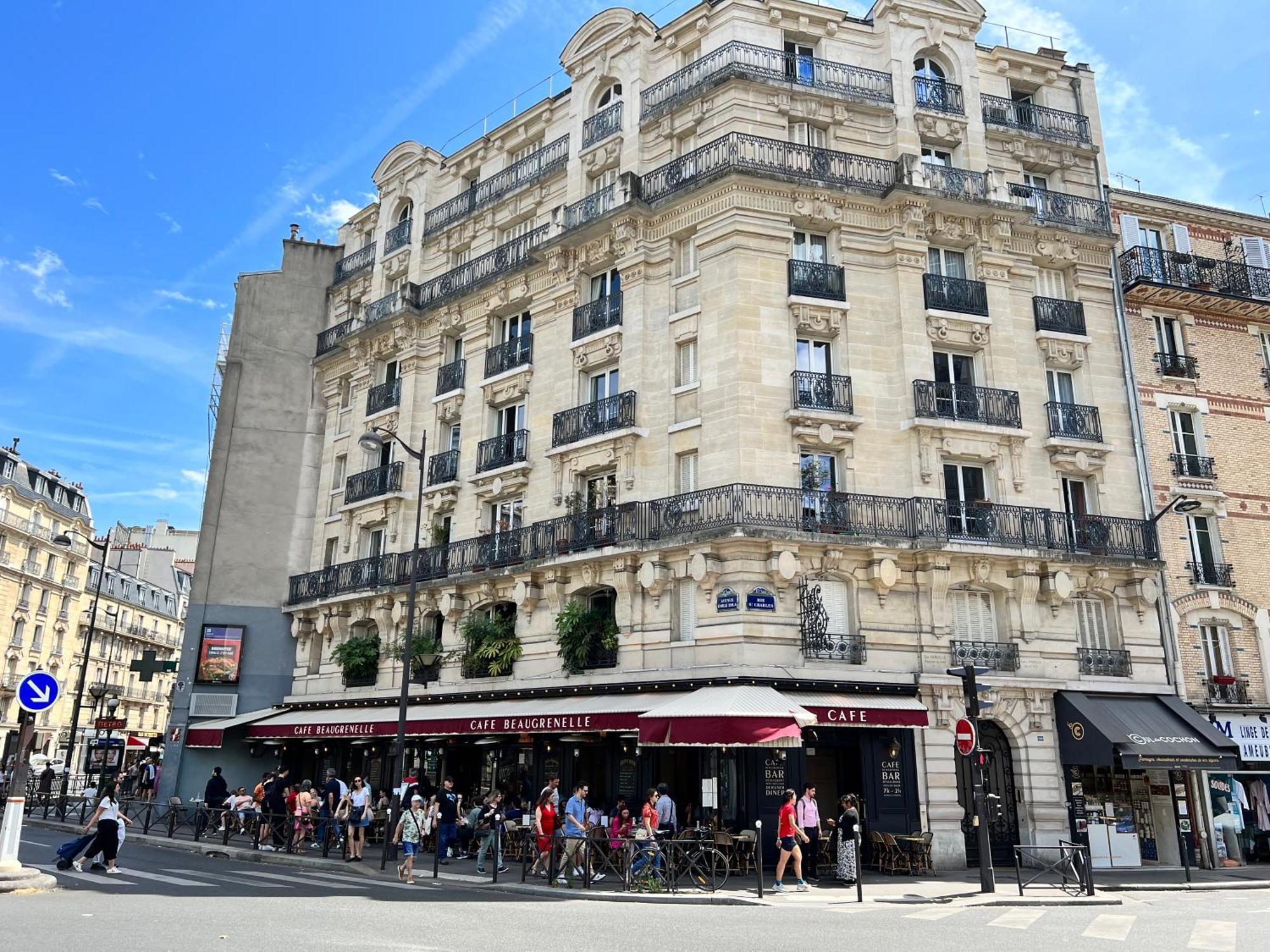 Апартаменти Studio 118 Rue Saint Charles Paris 15 Екстер'єр фото